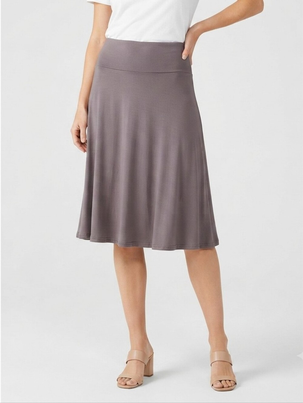 Womens Mauve Skirt